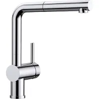 BLANCO LINUS-S, Standard, Chrom, Hebelgriffe, Einzelbild, 3/8", Stream