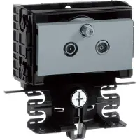 Hager SL20055949D1 Geräteträger - Technikteil SAT Enddose SL 20x55 aluminum