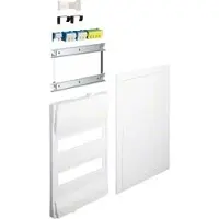Hager VZ24NUH Ausbaupaket, Volta, 2x12PLE, UPV/HWV, mit Rahmen und Tür