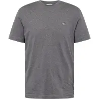 Gant T-Shirt "T-Shirt Reg Shield 1er Pack", Herren, Gr. XL, grau (anthrazit), Obermaterial: 100% Baumwolle CO., Shirts T-Shirt