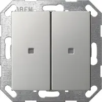 Gira 5173600 Taster Wippe 2f OneKNX System 55 Edelstahl