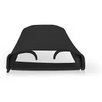 Nedis TVCC110BK Kabelmanagement Röhre für Kabel bis 18 mm ABS/PVC Schwarz