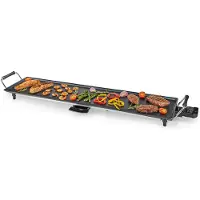 Nedis FCTE110EBK90 Teppanyaki-Tischgrill 5 Wärmeeinstellungen 5 Heizstufen
