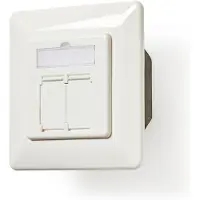Nedis Ccgp89250iv Cat6a Rj45 Aufputzdose