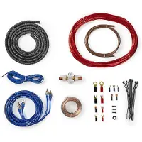 Nedis Gold Vergoldetes Auto-audio-anschlusskit 800w