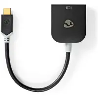 Nedis CCBW64852AT02 USB-C-Adapter USB-C Stecker auf VGA Buchse 0,2 m Anthrazit
