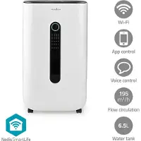 Nedis DEHU20WTW SmartLife Luftentfeuchter Wi-Fi 20 l/Tag 195 m³/h 6,5 l Tank