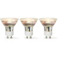 Nedis LED-Lampe GU10 - Spot - 4.5 W - 345 lm - 2700 - Warmweiss - Retro Style - 3 Stück