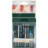 Bosch Stichsägeblatt-Set mit U-Schaft, 10-tlg.