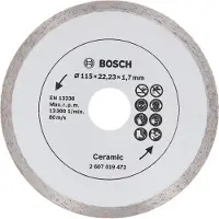 Bosch Powertools Diamanttrennscheibe für Fliesen - 2607019472