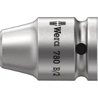 Wera 780 B, Buchse, 3/8", Imperial, 1 Kopf/Köpfe, 5/16", Chrom-Vanadium-Stahl