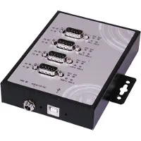 EXSYS EX-1344HMV, USB 2.0 Type-B, Seriell, Metallisch, CE, FCC, ROHS, 106 mm, 113 mm