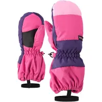 Ziener Fäustlinge Kinder Liwi Z AS Mini Pop Pink / Purple-3 jaar