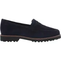 Sioux Meredith-709-H Slipper in Übergrößen Blau65409 große Damenschuhe, Größe:39.5