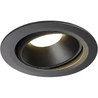 SLV NUMINOS MOVE XL 1003721 LED-Einbauleuchte 37 W Warmweiß Schwarz