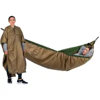 Amazonas Underquilt-Poncho - Hängematten-Wärmeschutz und Poncho in Einem