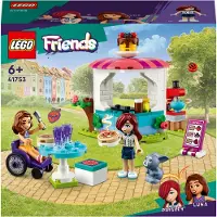 LEGO 41753 Friends Pfannkuchen-Shop Set, Kreatives Spielzeug für Jungen und Mädchen ab 6 Jahren mit Paisley und Luna Mini-Puppen sowie Hasen-Figur, Geschenk für Kinder