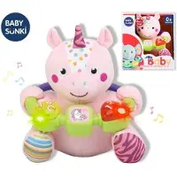 Reig Musicales Musikalisches Einhorn Mit Lichtern Und Aktivitäten Teddy 20 Cm
