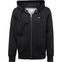 Gant Sweatjacke Sweat Zip Herren Black-XXXXXL