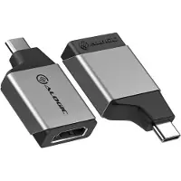 Alogic ULCHDMN-SGR, USB Typ-C, HDMI-Ausgang, 3840 x 2160 Pixel