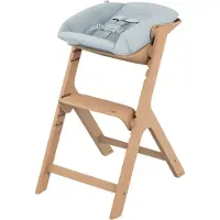 Maxi-Cosi Nesta, Hochstuhlsitz-Set, Hellgrau, Weiß, Einfarbig, Traditioneller Hochstuhl, 3/5-Punkt, Junge/Mädchen
