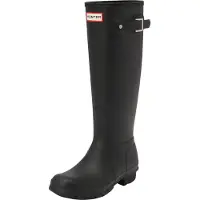 Hunter für Damen. WFT2353RMA ORG Hohe Stiefel schwarz (37), Wohnung, Keine, Lässig