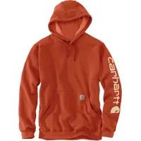 Carhartt Hoodie K288 Logo Sweatshirt Herren Green Slate-M