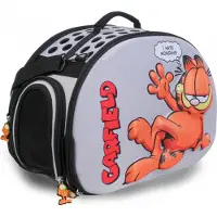 Trixie Garfield Transporter für Katzen – Eva 3D Grau, 43 x 32 x 23 cm