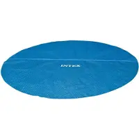 Intex Solar Poolabdeckung Blau 206 cm Polyethylen