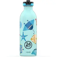 24Bottles Urban Bottle Kids 500 ml mit Sport Lid Sea Friends