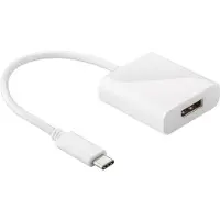 Goobay USB-C auf DisplayPort Adapter, USB-C-Stecker DisplayPort-Buchse
