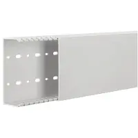 Hager HNG5012507035B Verdrahtungskanal aus PPO halogenfrei HNG 50x125mm lichtgrau - 2 Meter