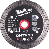 Milwaukee Diamanttrennscheibe für Fliesen DHTS 76 mm