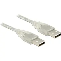 DeLOCK 83891, 5 m, USB A, USB A, USB 2.0, 0,48 Gbit/s, Transparent