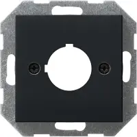Gira Abd. Tragring Geräte Ø 22,5 mm System 55 Schwarz m 0272005