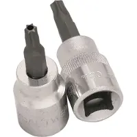KRAFTWERK 3/8" TX-Bit-Stecknuss T40 mit Bohrung