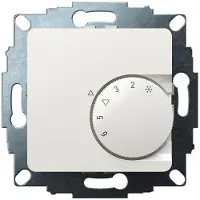 Eberle Controls 191873153502 UP-Raumregler, RAL9010 glänzend 50x50, 5-30C, AC 230V, 1Wechsler, 10A/5A UTE 1031-RAL9010-G-50