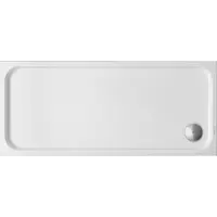 Duravit D-Code Duschwanne, 1600x700mm, Rechteckig, Einbauversion, 720163000000001, Farbe: weiß mit Antislip