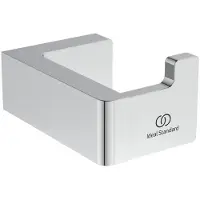 Ideal standard Conca Cube Handtuchhaken, verdeckte Befestigung, T4506AA, Farbe: Chrom