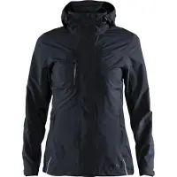 Craft Damen Urban Regenjacke mit abnehmbarer Kapuze, wasserdicht und atmungsaktiv