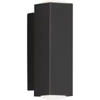 FISCHER&HONSEL GMBH LED-Wandleuchte Carlo, Quaderform, up/down schwarz