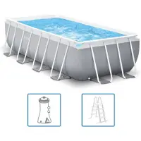 Intex Pool-Set Prism Frame Rechteckig 400x200x100 cm