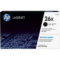 HP Original 26X Schwarz LaserJet Tonerkartusche mit hoher Reichweite, 9000 Seiten, Schwarz, 1 Stück(e)