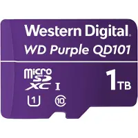 Western Digital WD Purple SC QD101, 1 TB, MicroSDXC, UHS-I, Class 1 (U1)