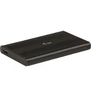 ITEC i-tec Advance MySafe AluBasic 2.5" USB 3.0, HDD / SSD-Gehäuse, 2.5", SATA, Serial ATA II, Serial ATA III, 5 Gbit/s, USB Anschluss, Schwarz
