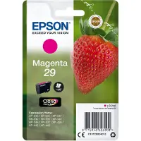 Epson Strawberry Singlepack Magenta 29 Claria Home Ink, Standardertrag, Magenta, Tinte auf Pigmentbasis, 3,2 ml, 1 Stück(e), Einzelpackung