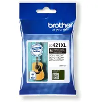 Brother LC-421XLBK - Schwarz - Druckerpatrone - Hohe Kapazität