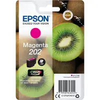 Epson Kiwi Singlepack Magenta 202 Claria Premium Ink, Standardertrag, Magenta, Tinte auf Pigmentbasis, 4,1 ml, 1 Stück(e), Einzelpackung