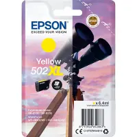 Epson Singlepack Yellow 502XL Ink, High (L) Yield, Gelb, Tinte auf Pigmentbasis, 6,4 ml, 1 Stück(e), Einzelpackung