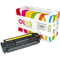 Prime Inventions OWA Toner K15135OW ersetzt HP CC532A/2659B002 gelb